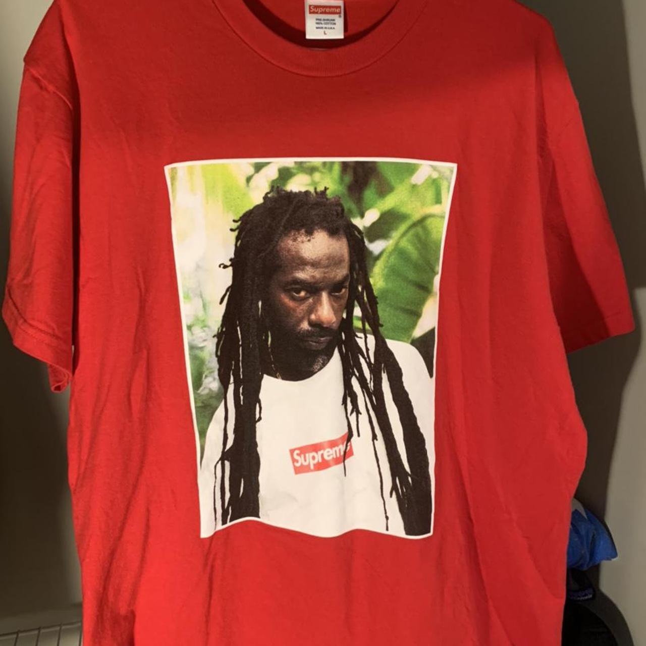 Supreme Buju Banton Photo Tee SS' 19 Size large... - Depop