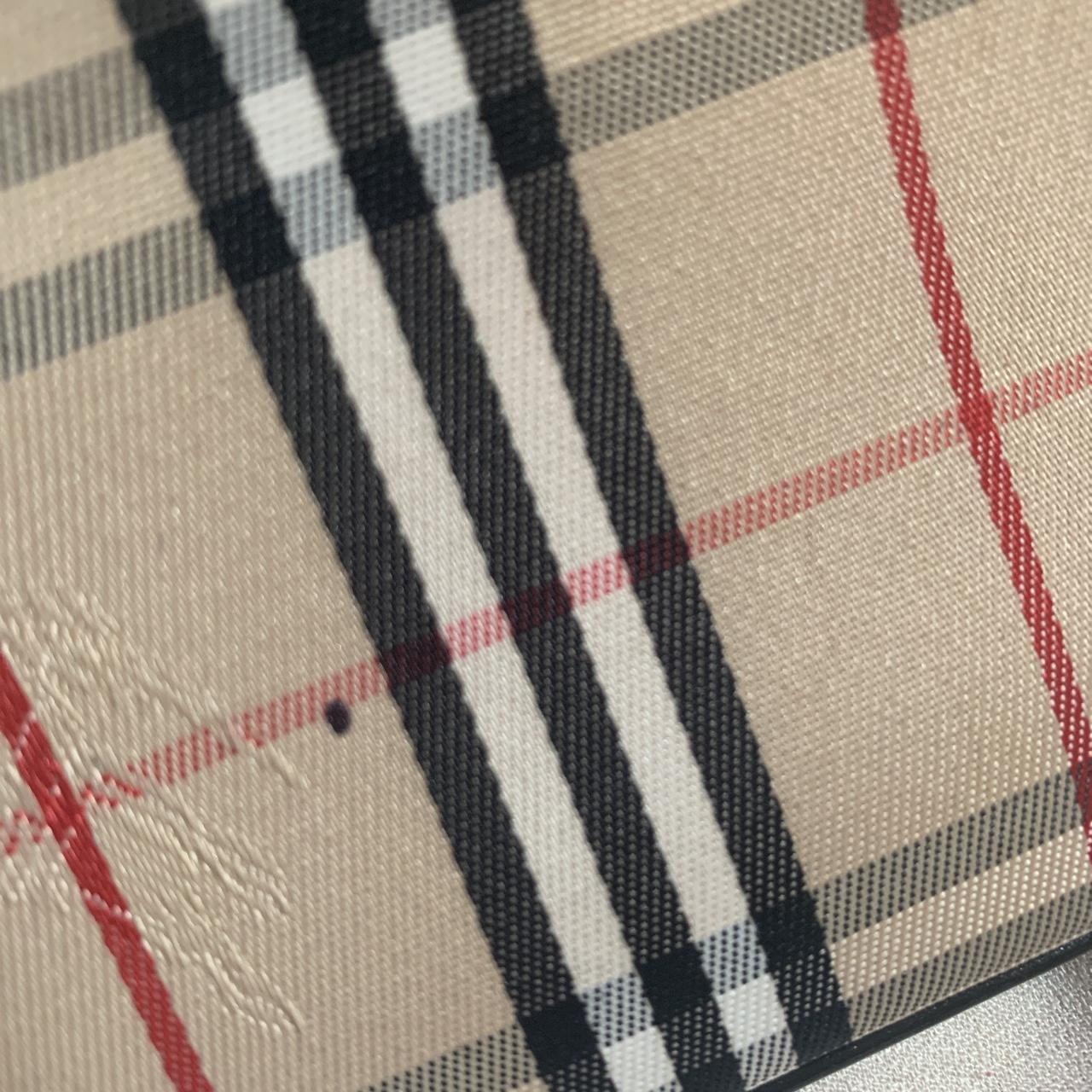 Authentic Burberry Purse has some little stain shown - Depop