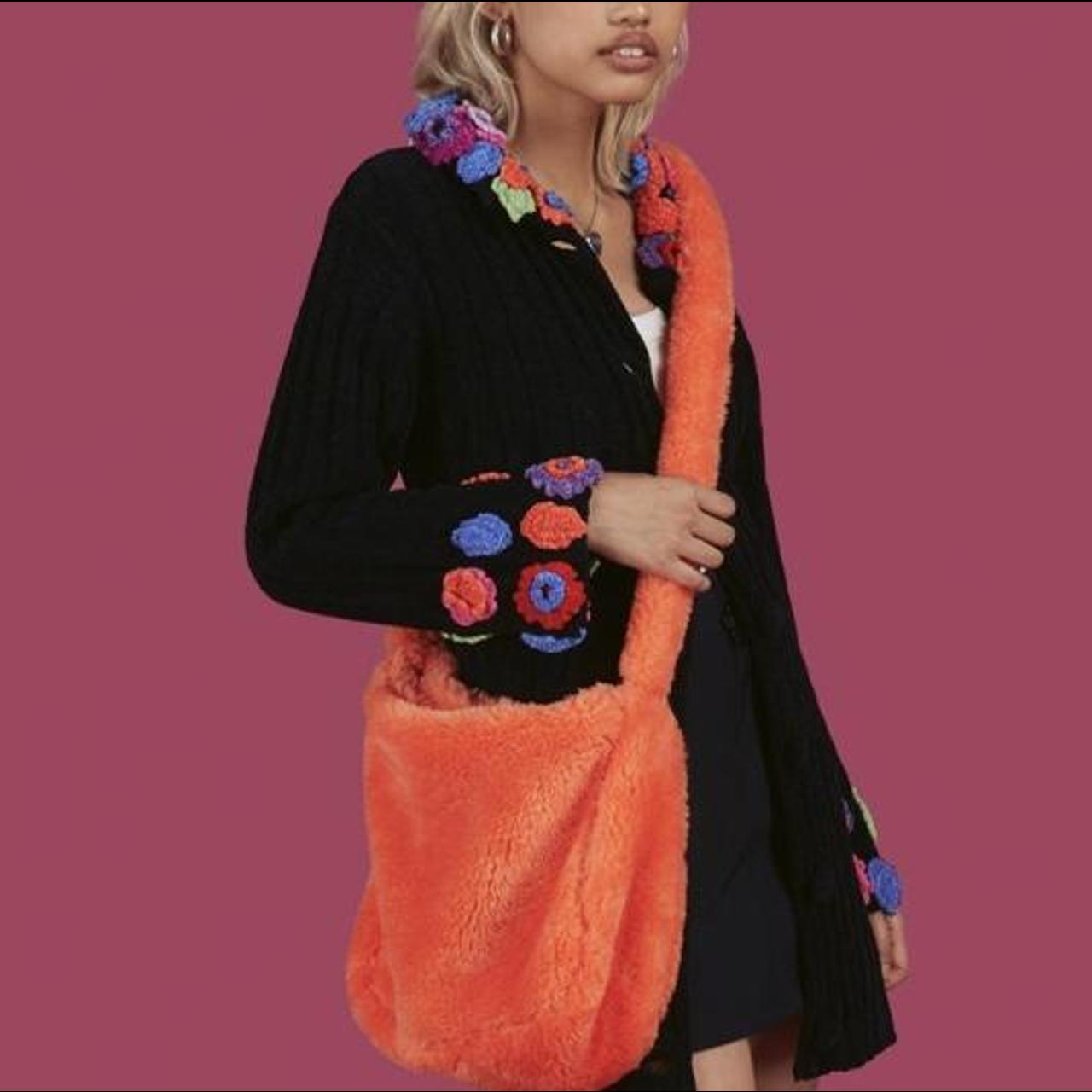 fluffy tote bag unif