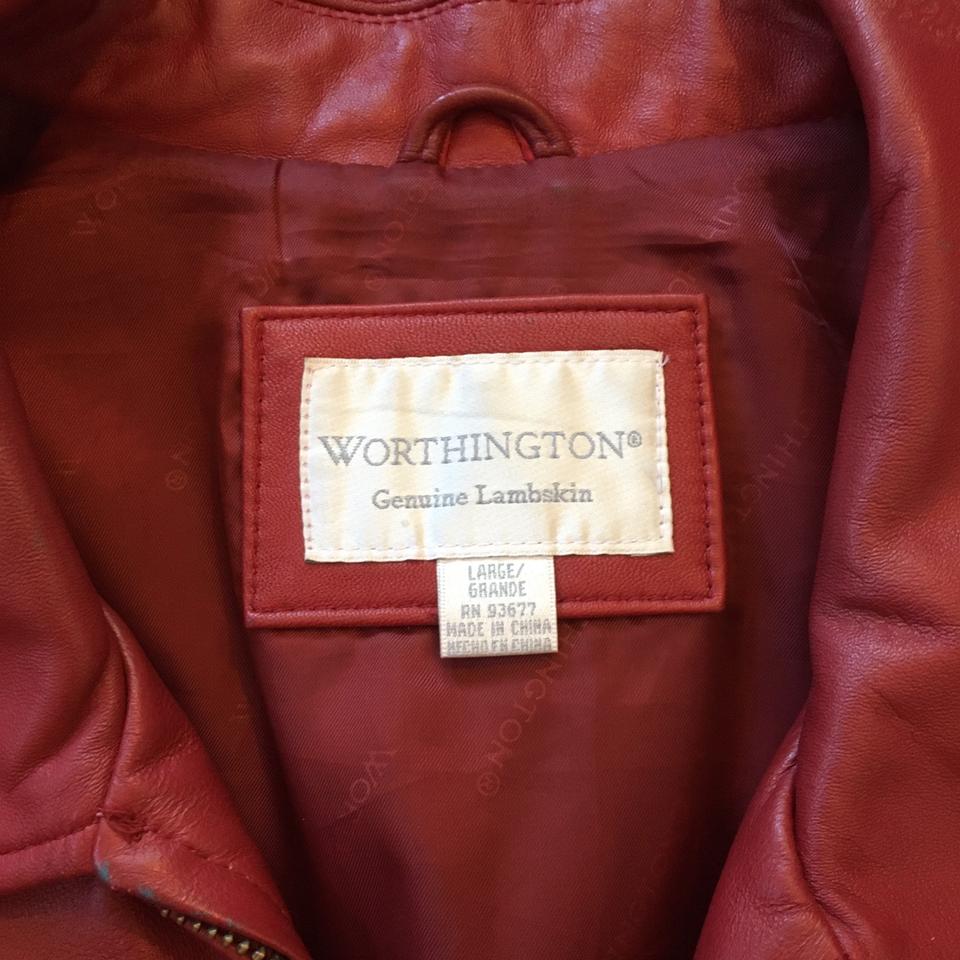 Worthington genuine hot sale lambskin jacket