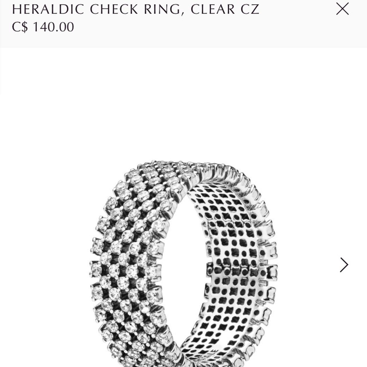 Heraldic sale check ring