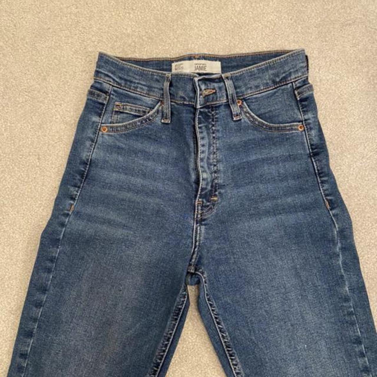 Topshop jamie jeans w25 l32 - Depop