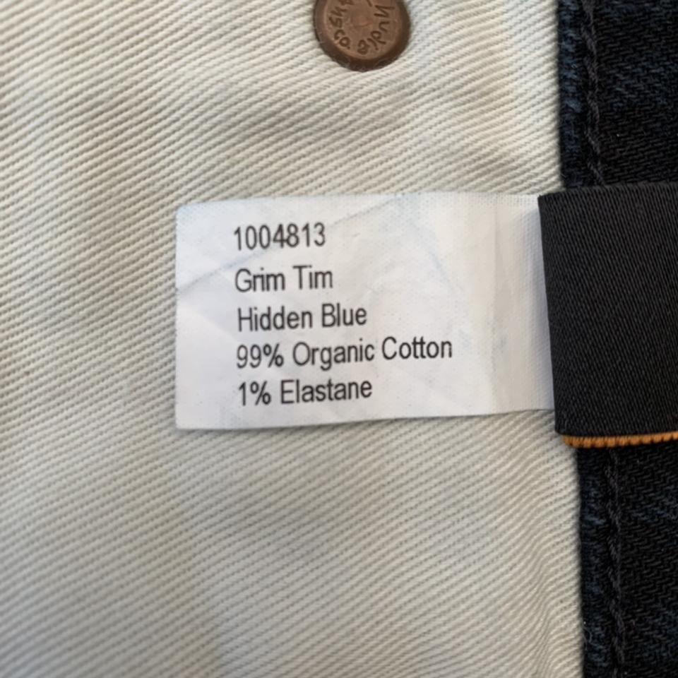 Nudie jeans grim tim best sale hidden blue