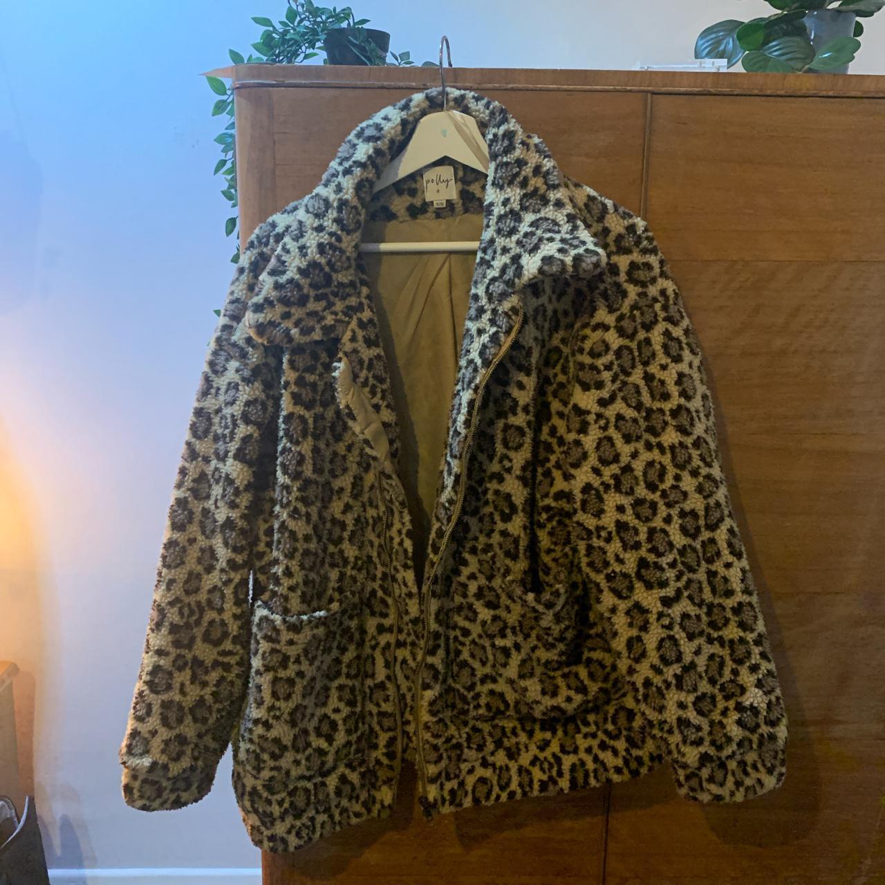 Princess polly leopard jacket hotsell