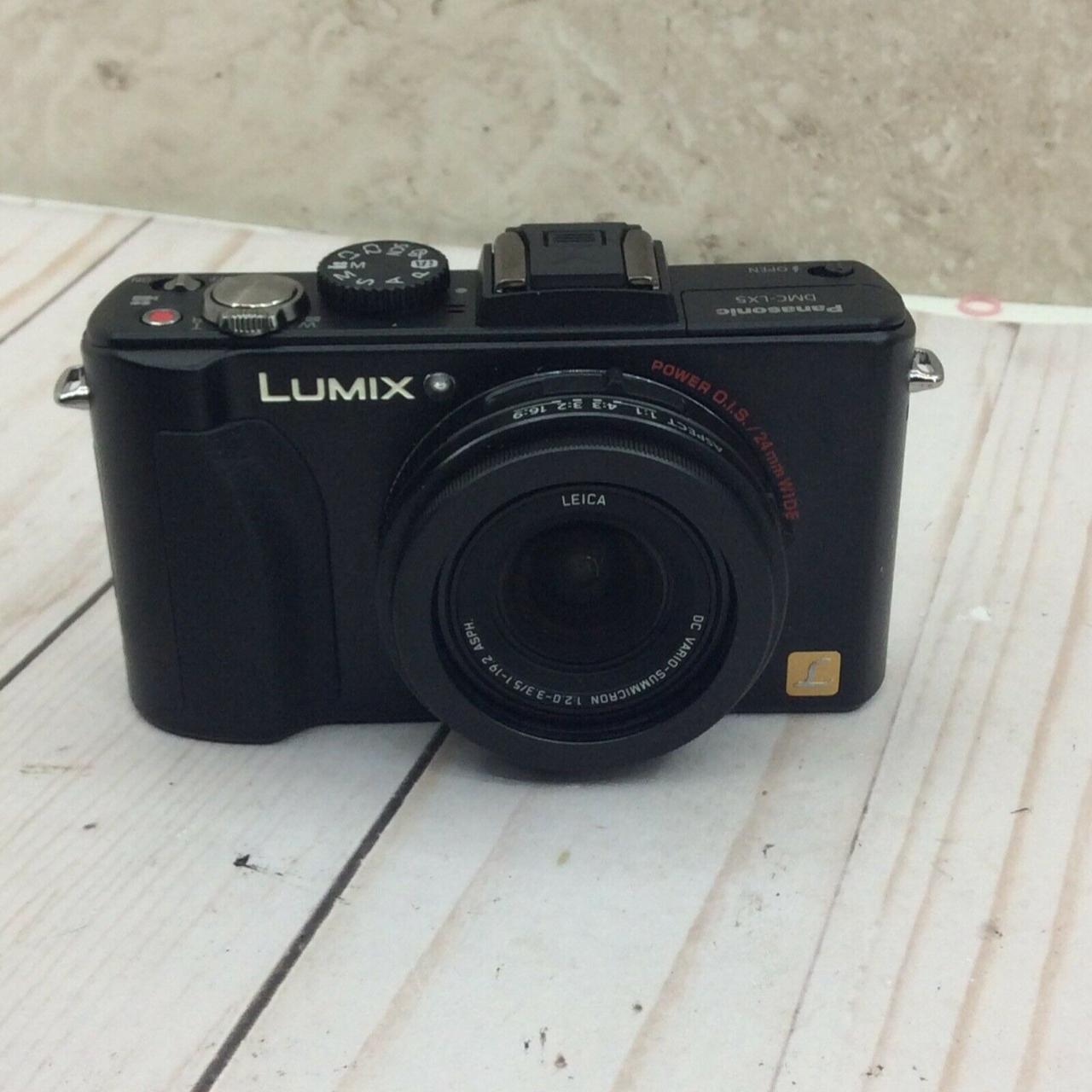 Pre-owned Panasonic Lumix DMCLX5 Black Digital... - Depop