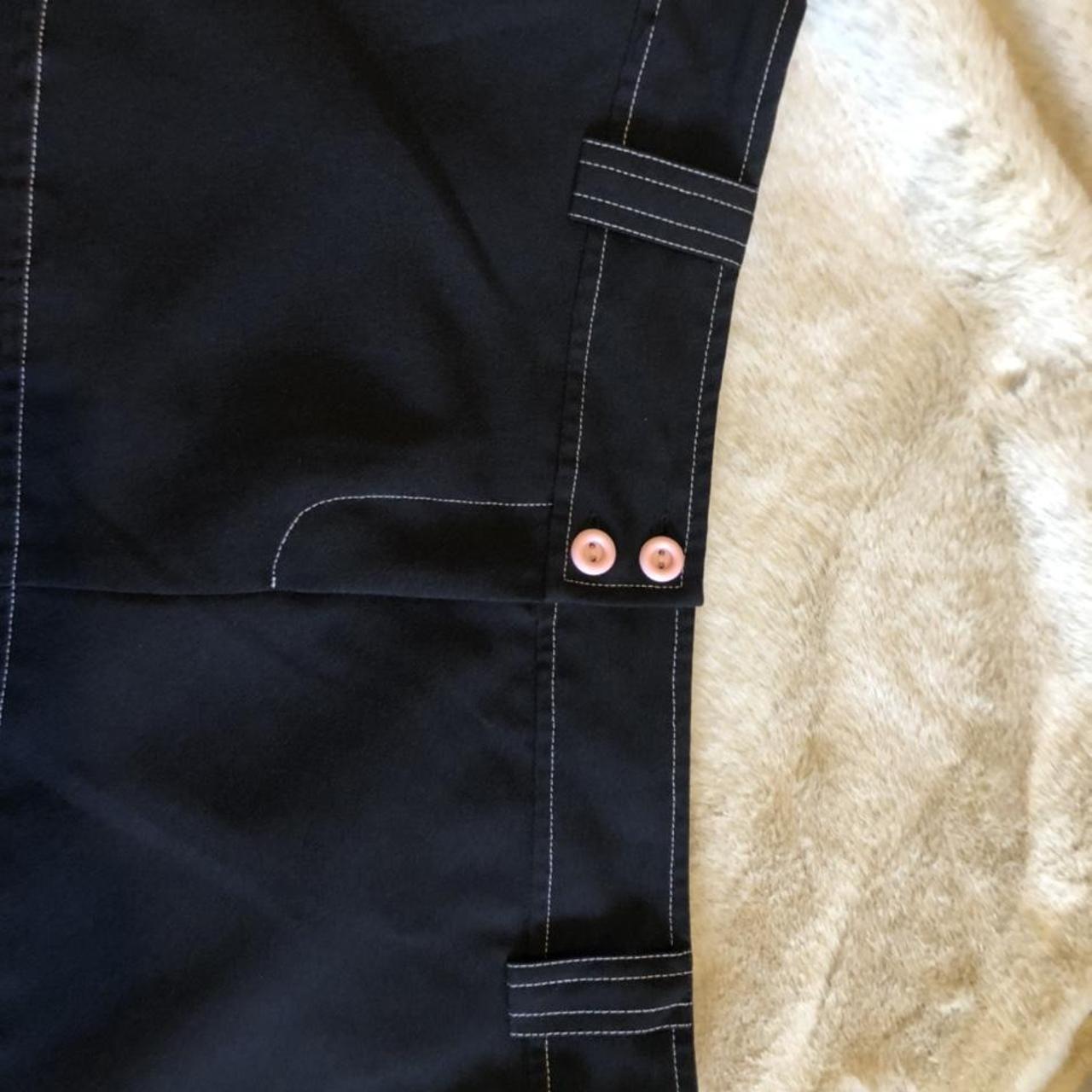 THE LIMITED Women's Black and Pink Skirt (2)