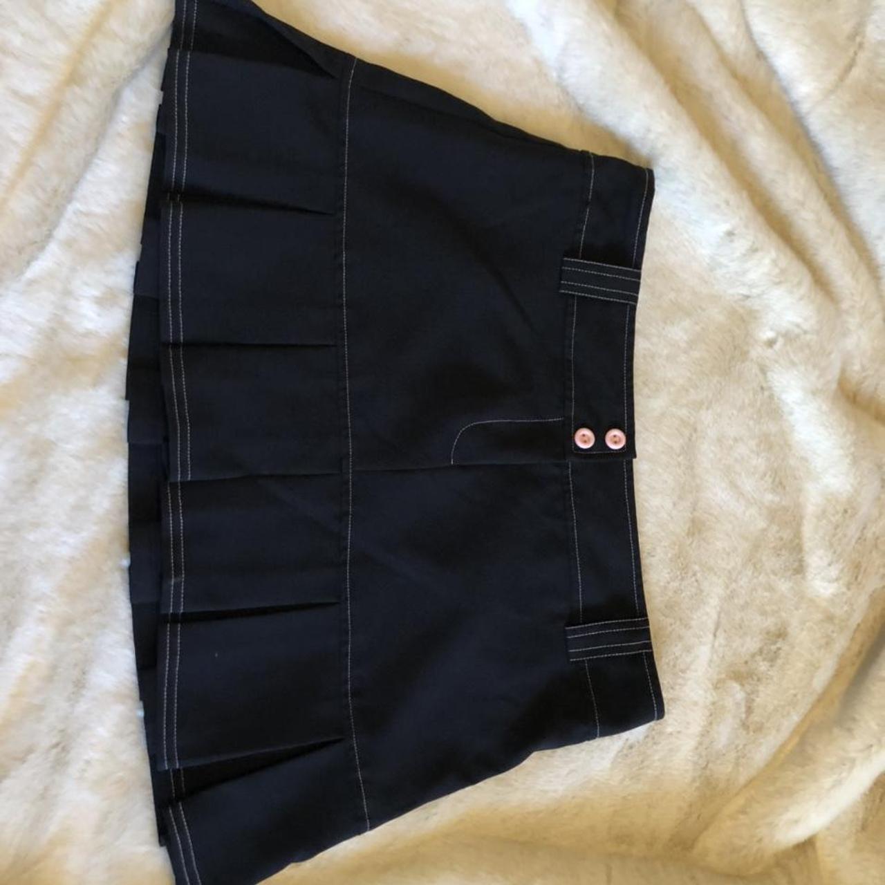 THE LIMITED Women's Black and Pink Skirt (3)