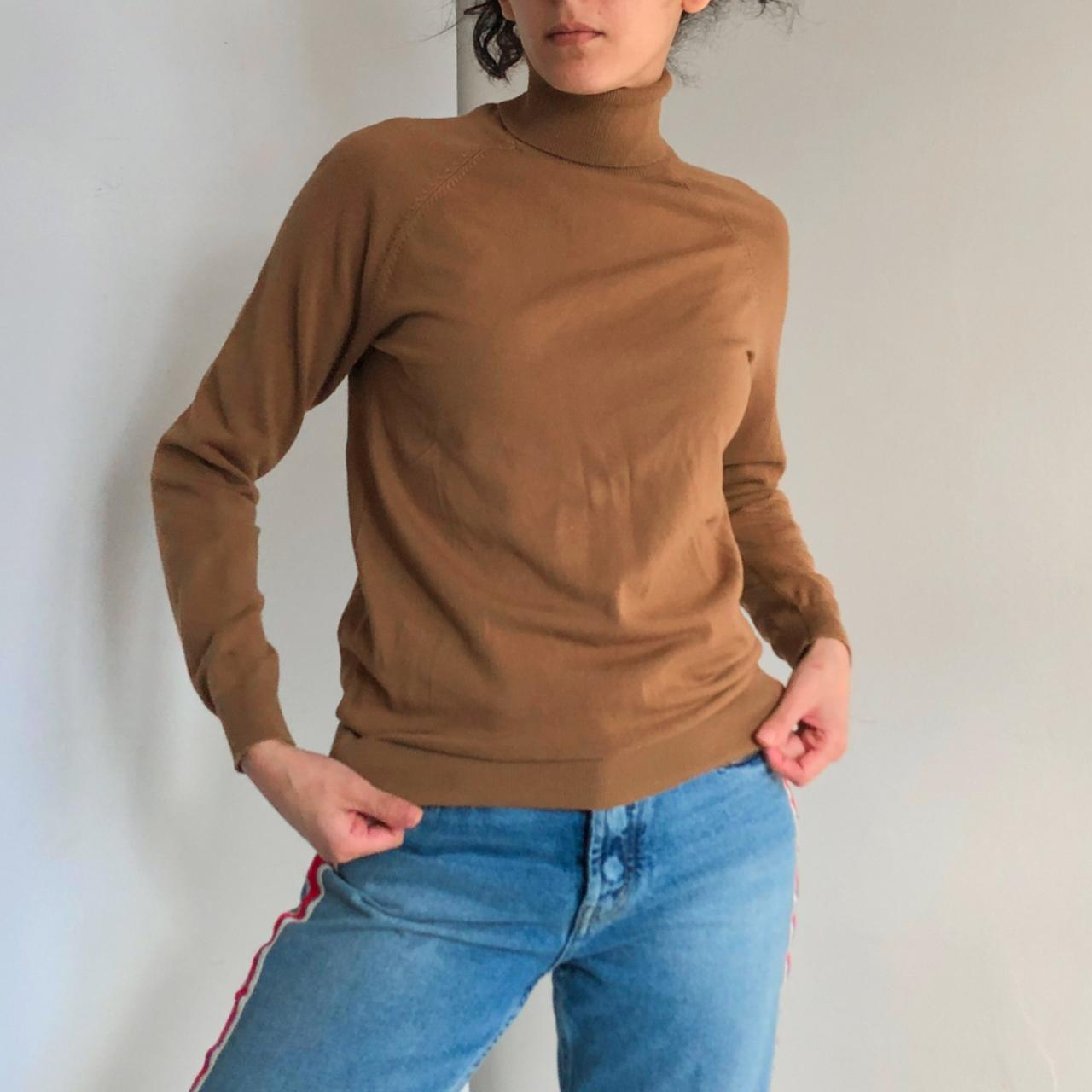 Zara 2025 camel jumper