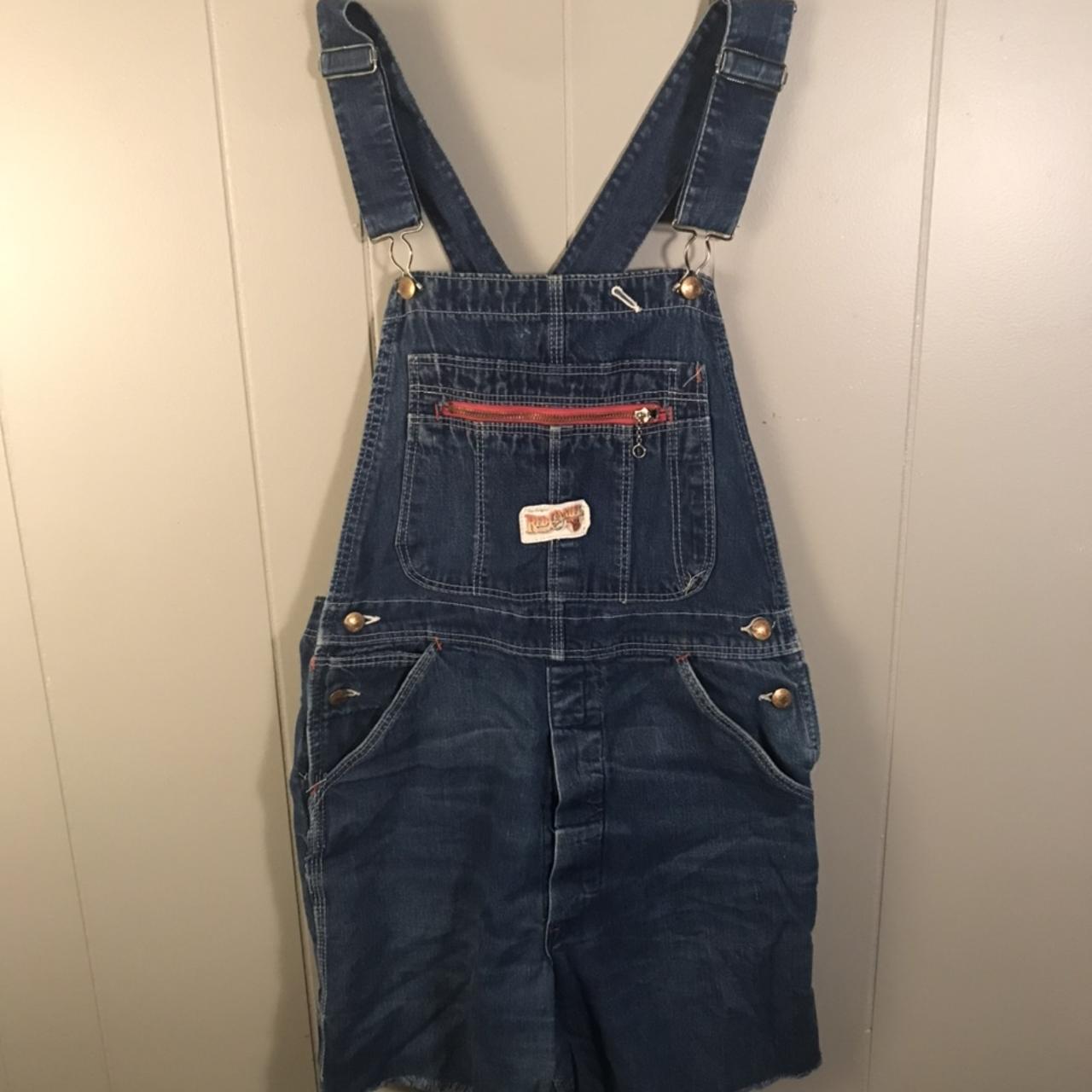 Rare 50s Red Camel denim overall...