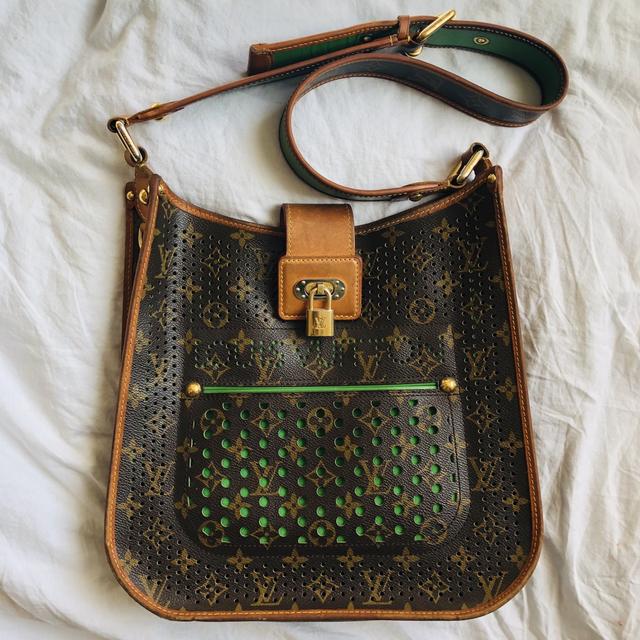 LOUIS VUITTON Monogram Perforated Musette