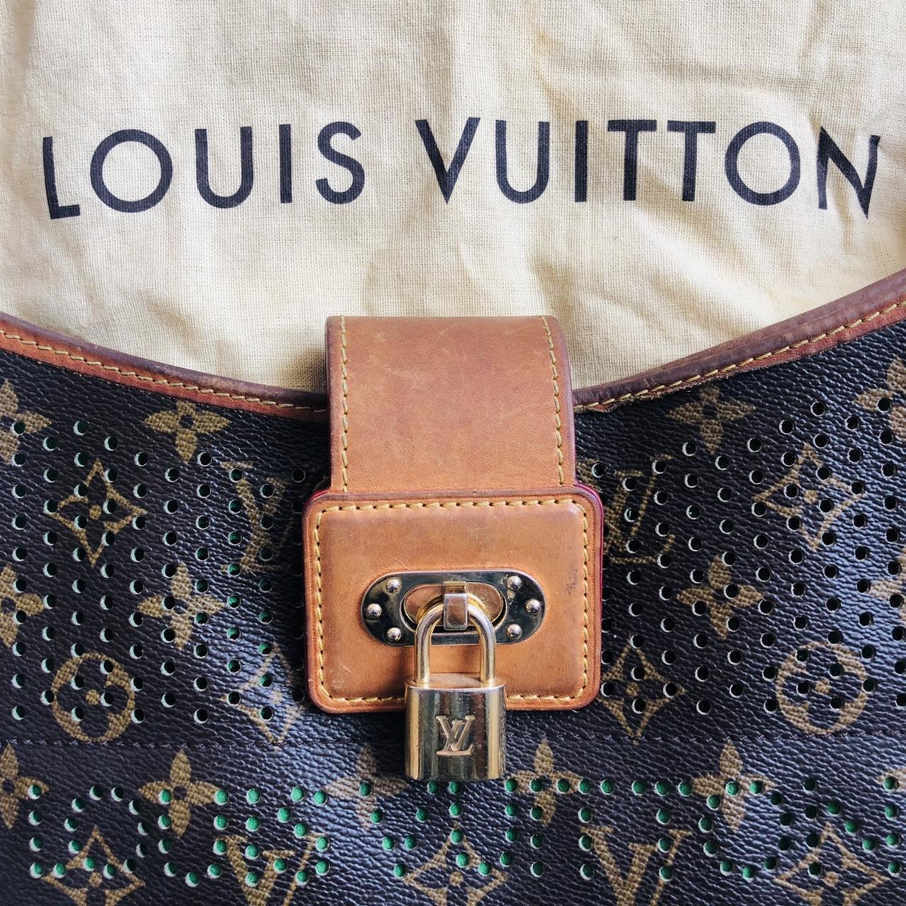 Louis Vuitton Monogram Perforated Musette Fuchsia