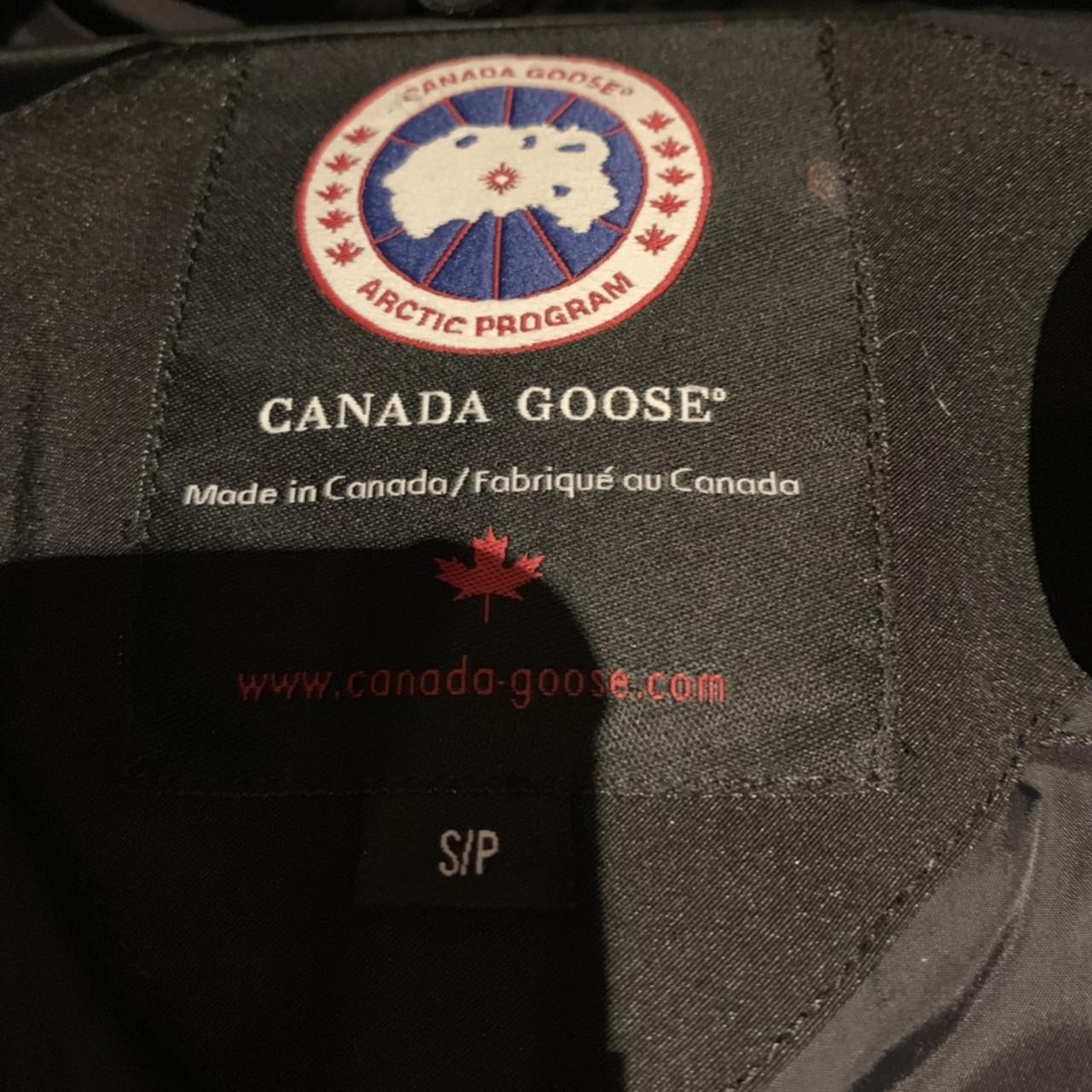 Canada goose discount inside label real