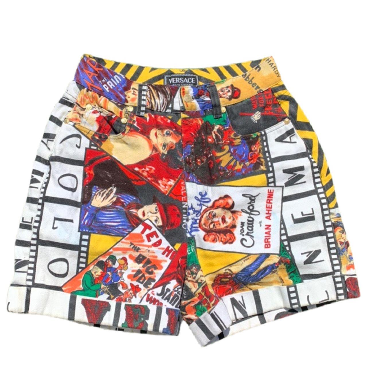 Versace Women's Multi Shorts | Depop