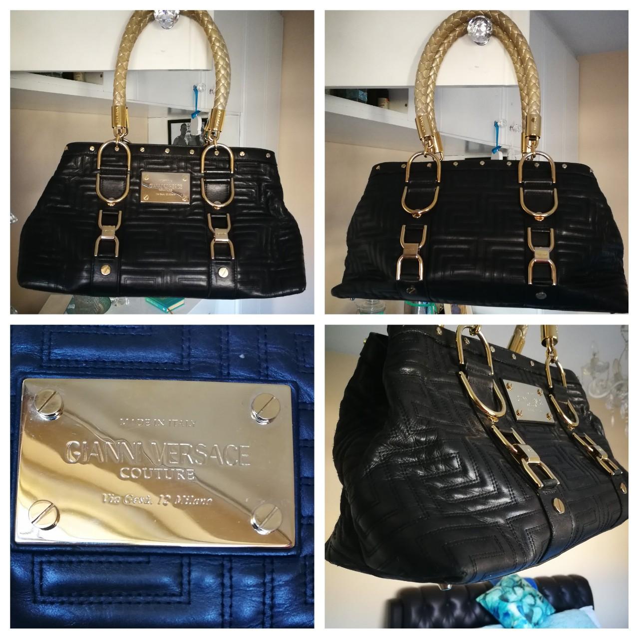 Gianni Versace Patent Leather Couture MADONNA Snap Out Of It Bag