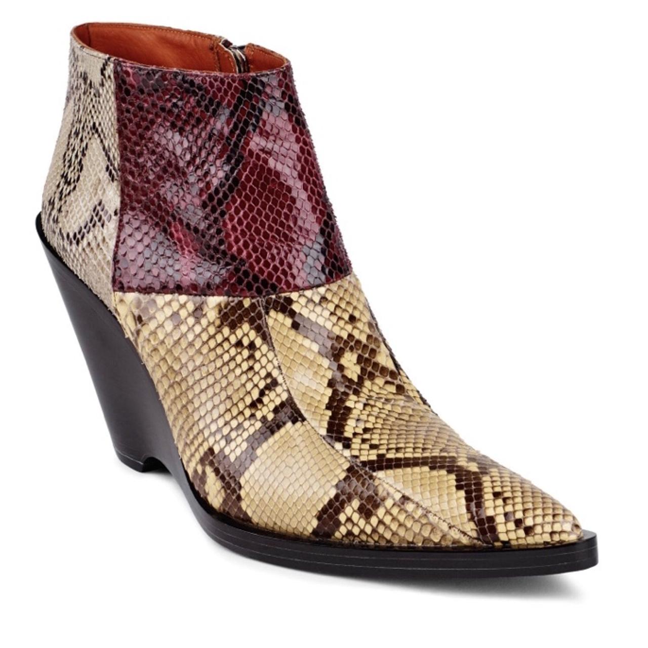 Acne studios best sale snakeskin boots