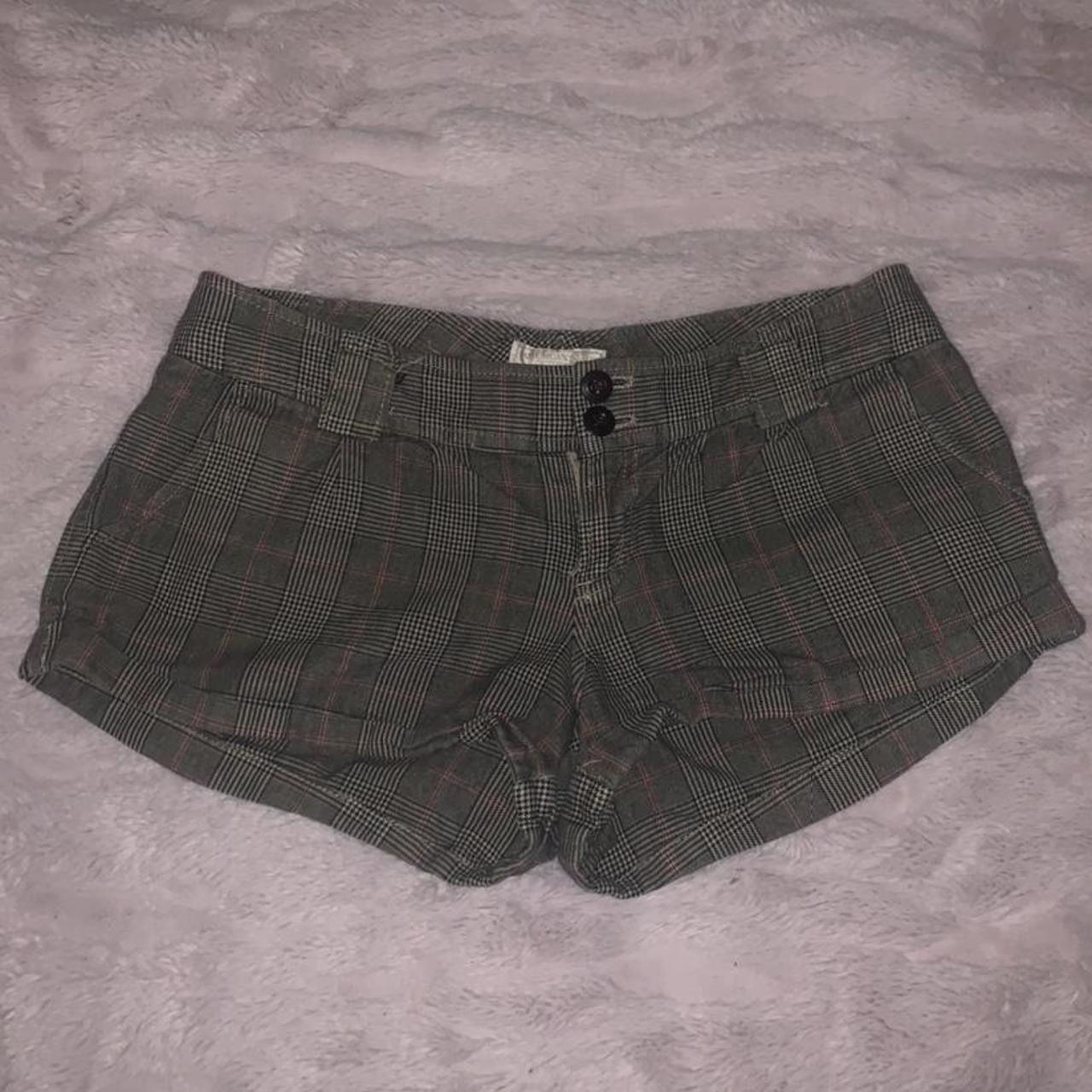 vintage american eagle outfitter’s plaid +... - Depop