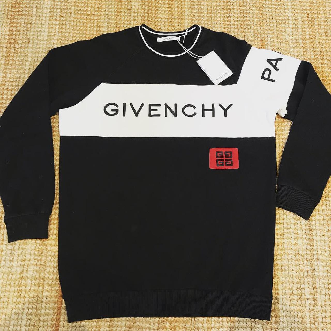 Givenchy 4G Paris Embroidered Sweatshirt, Brand new