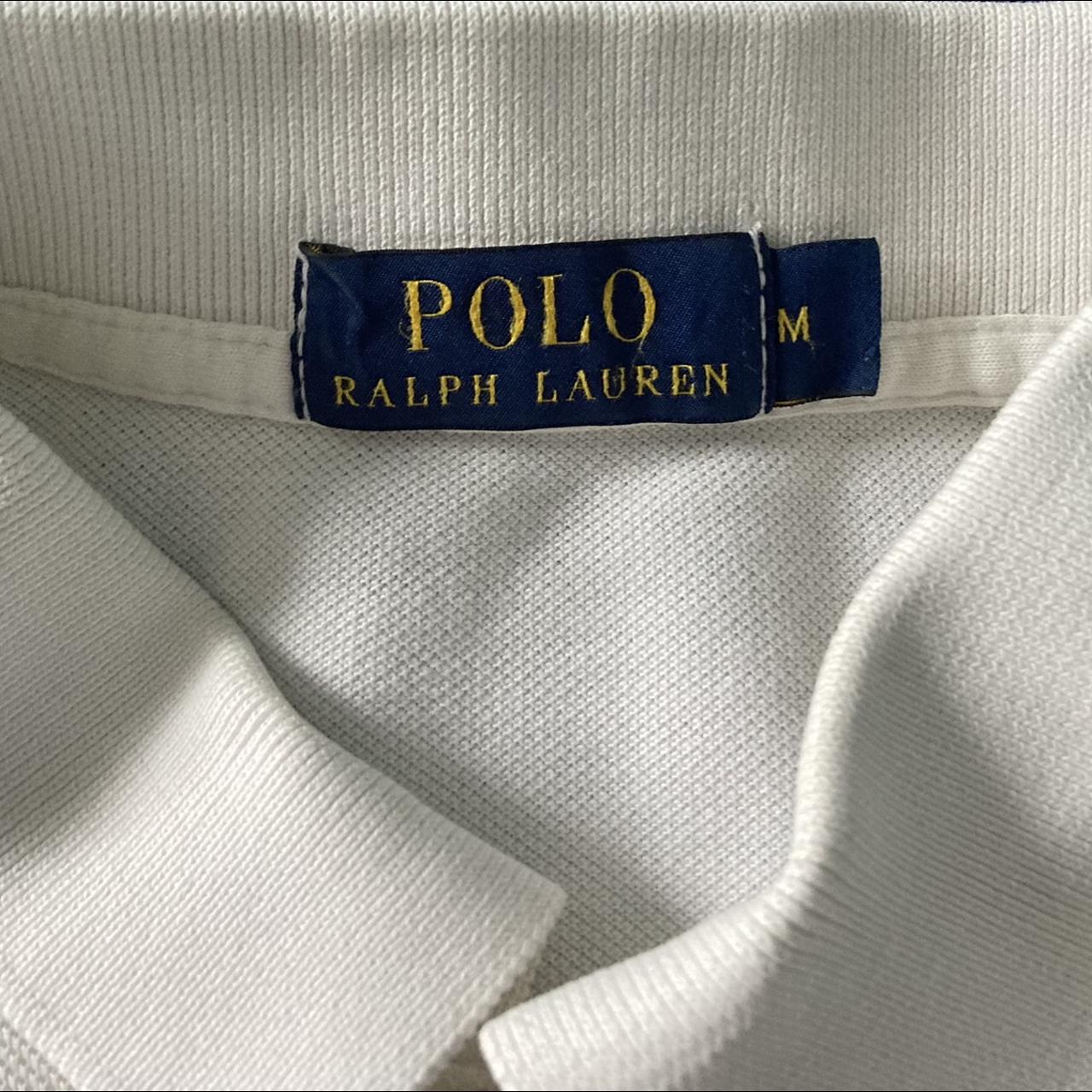White Polo Ralph Lauren Polo Shirt in very good... - Depop