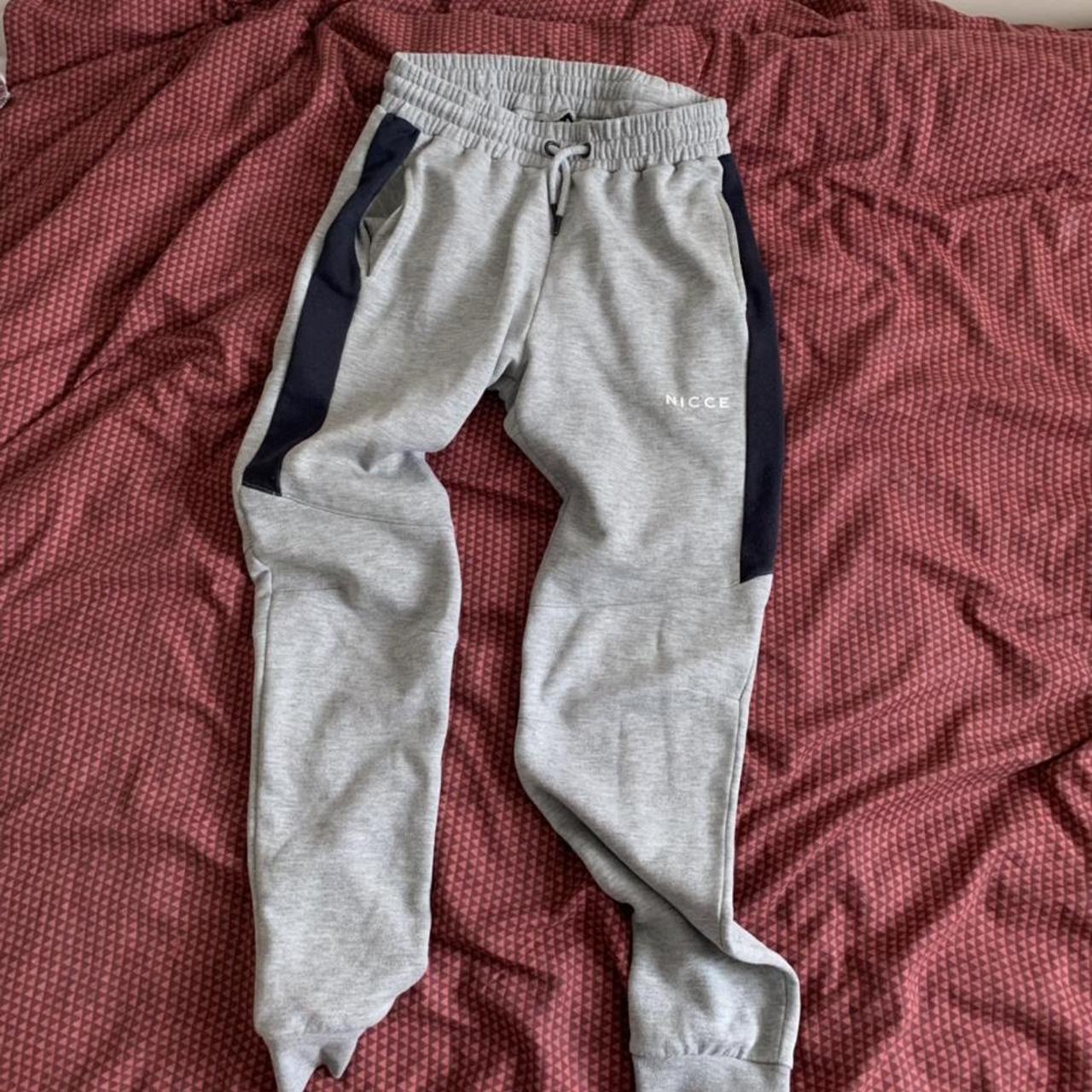 NICCE Men's Grey Joggers-tracksuits | Depop