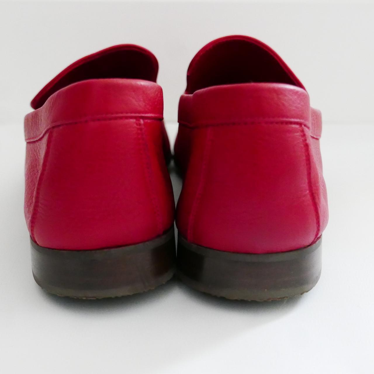 Men's Red Loafers Depop