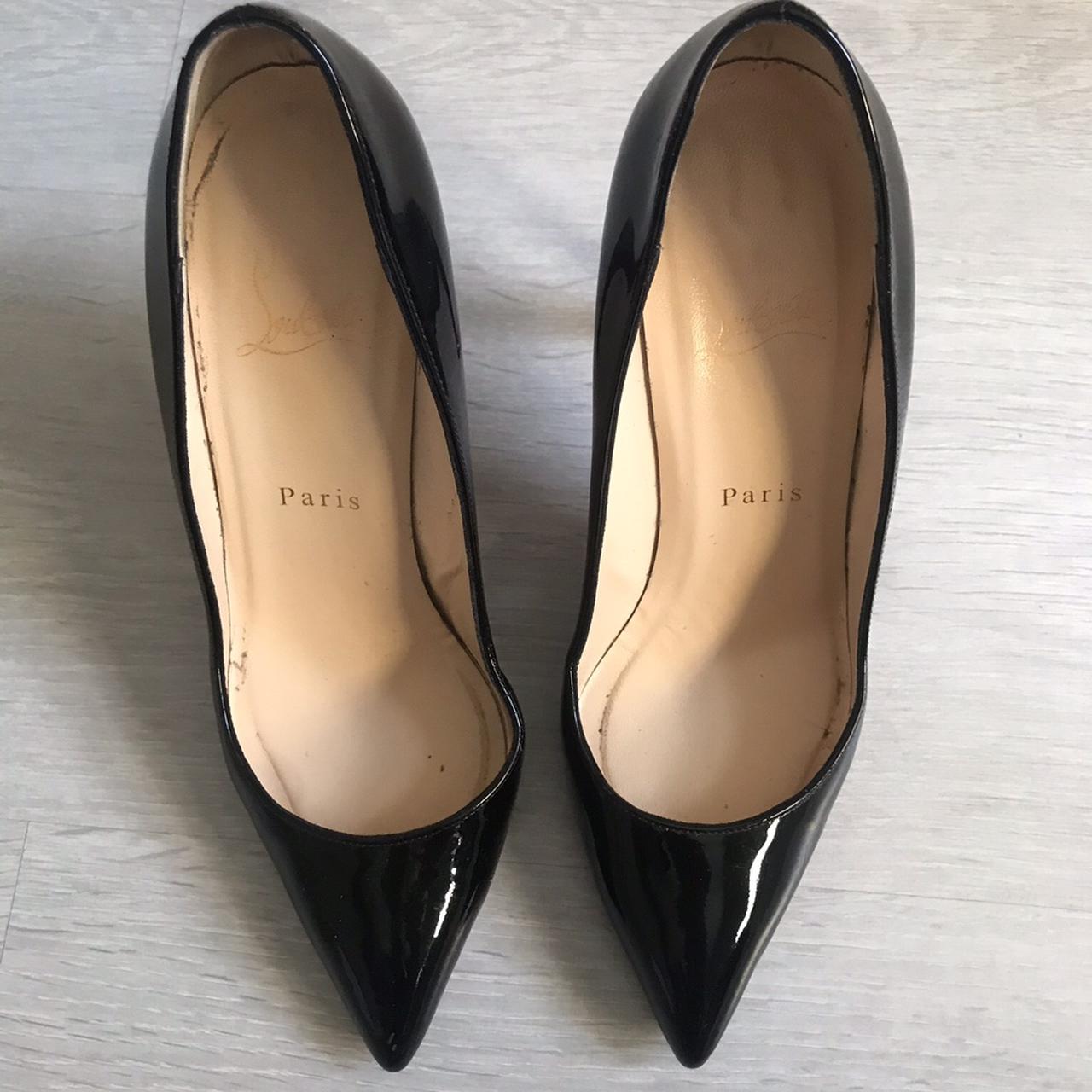 Christian Louboutin Pigalle 100 patent calf, Very...