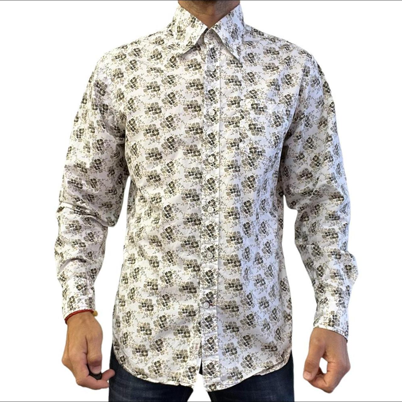 GUESS FLORAL SHIRT Lush unisex cotton floral print... - Depop