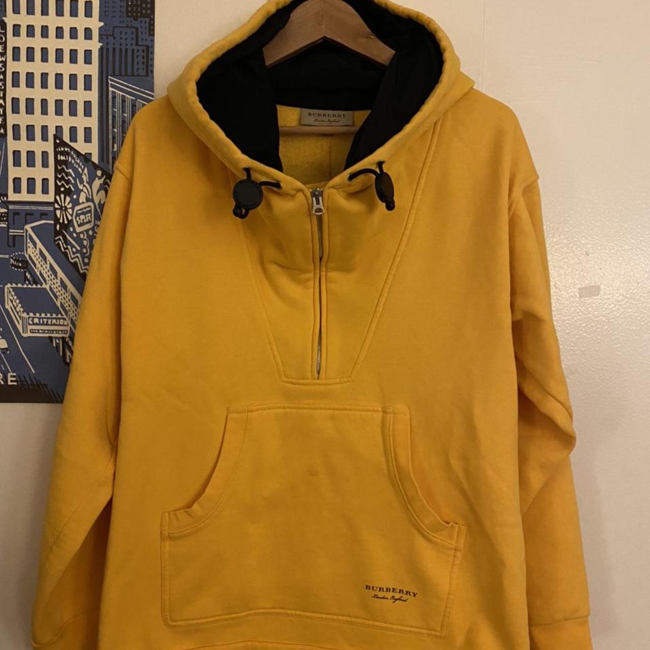 Burberry best sale yellow hoodie