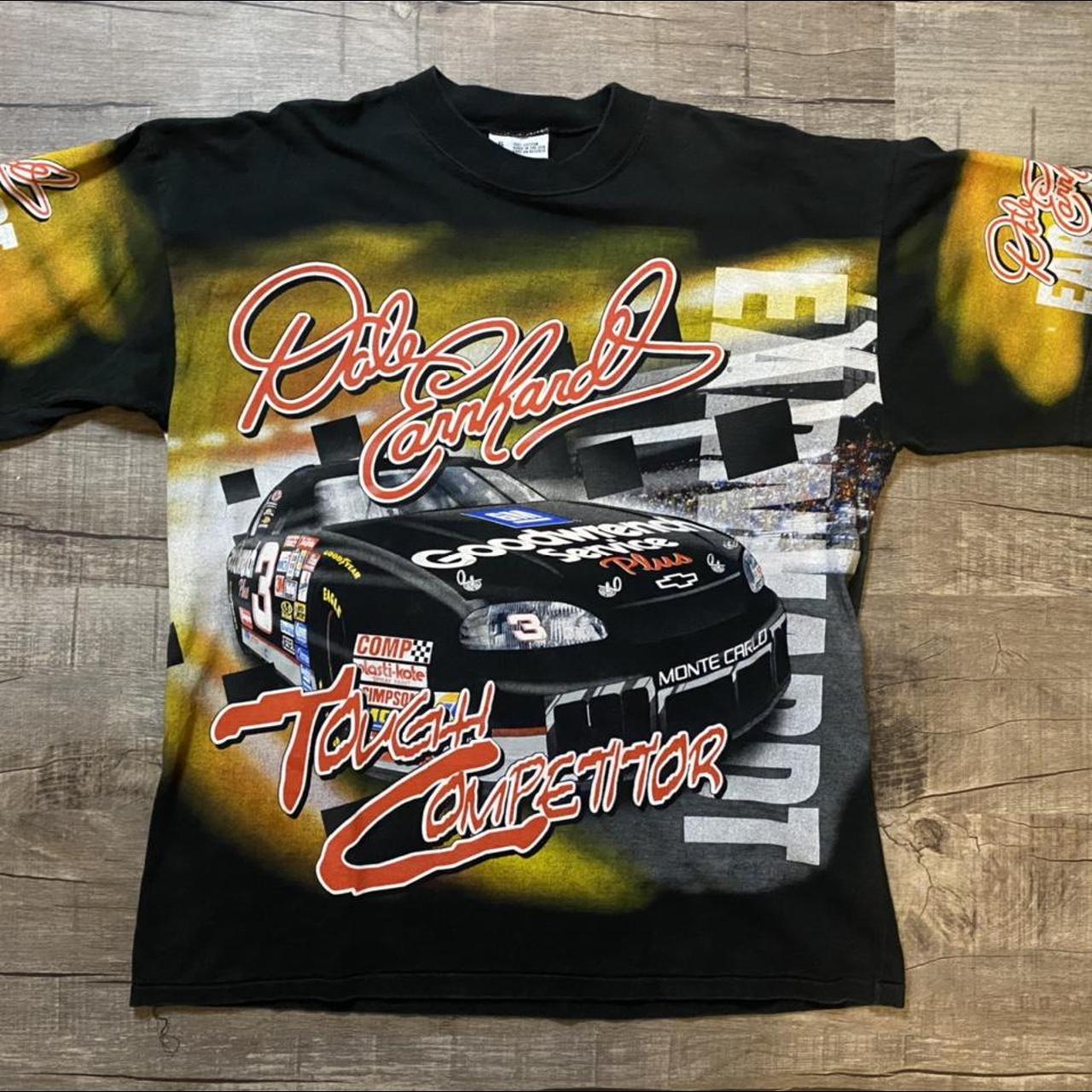 Vintage NASCAR Dale Earnhardt sr All over print Depop