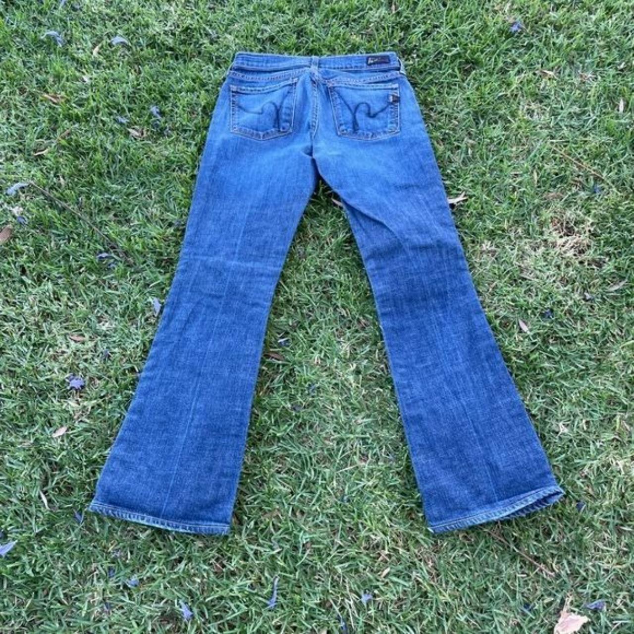 Vintage Citizens of Humanity Low Rise Boot Cut Kelly... - Depop
