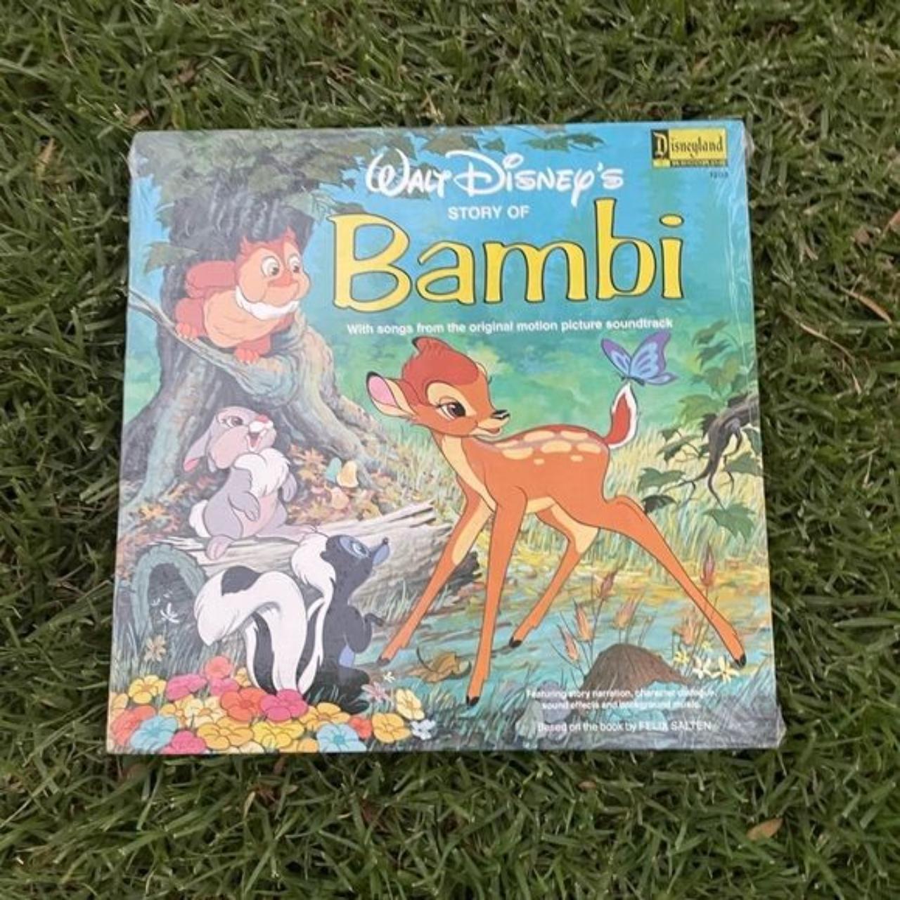 Walt Disney Bambi Album Record Vinyl Near Mint... - Depop