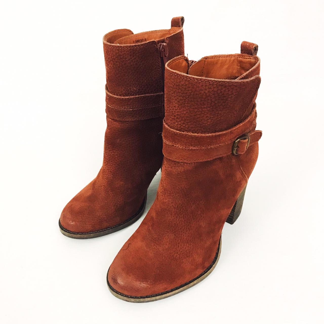 Lucky brand 2024 burgundy booties