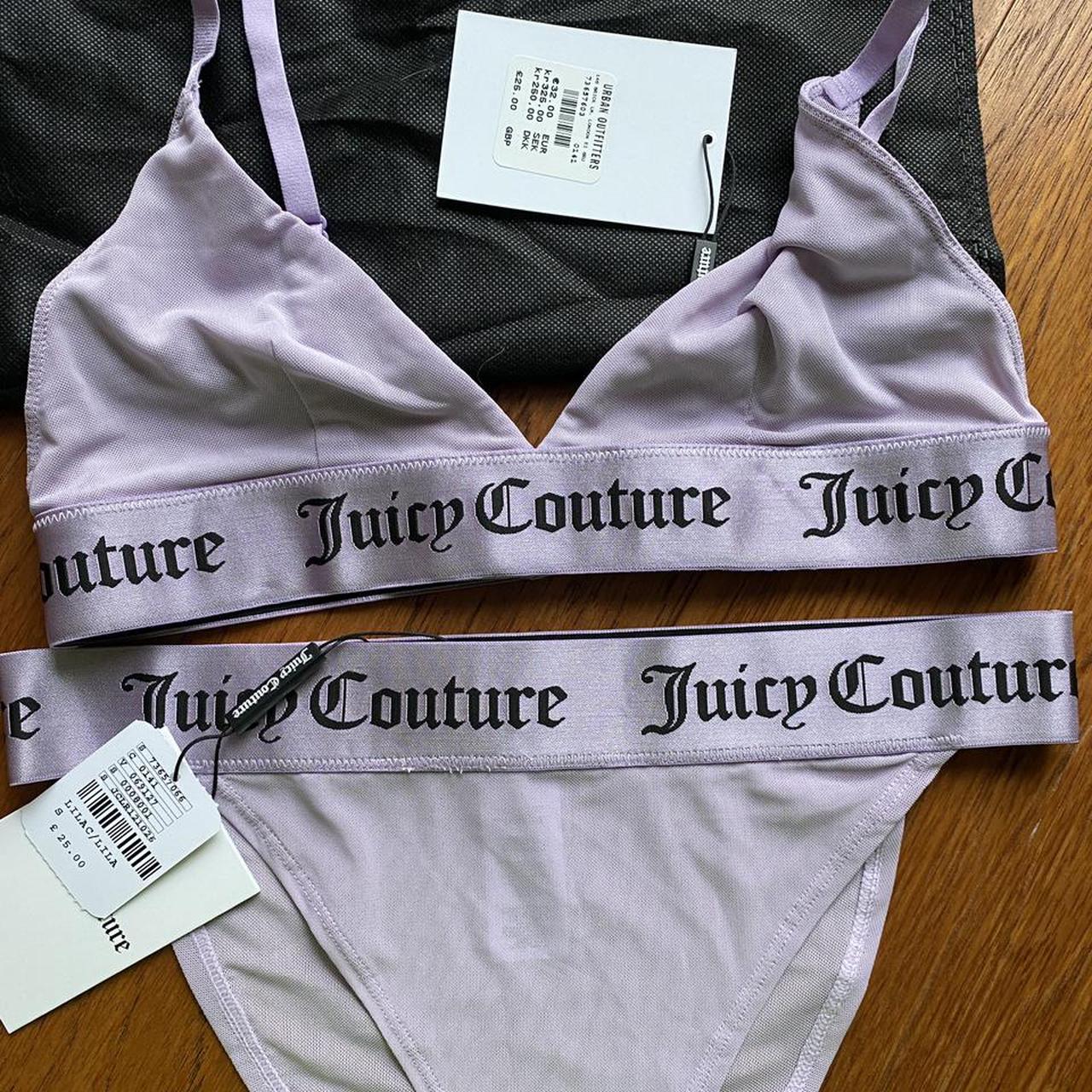 JUICY COUTURE underwear set, Both in SMALL, As new