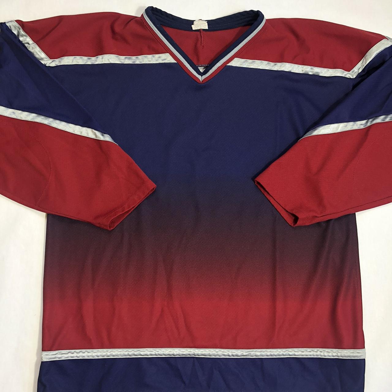 Vintage athletic knit 97 hockey jersey Size XL... Depop