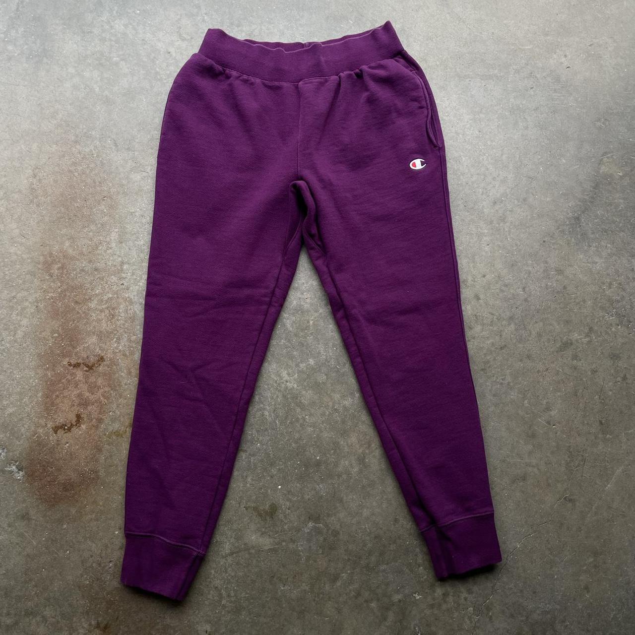 Champion on sale purple sweatpants