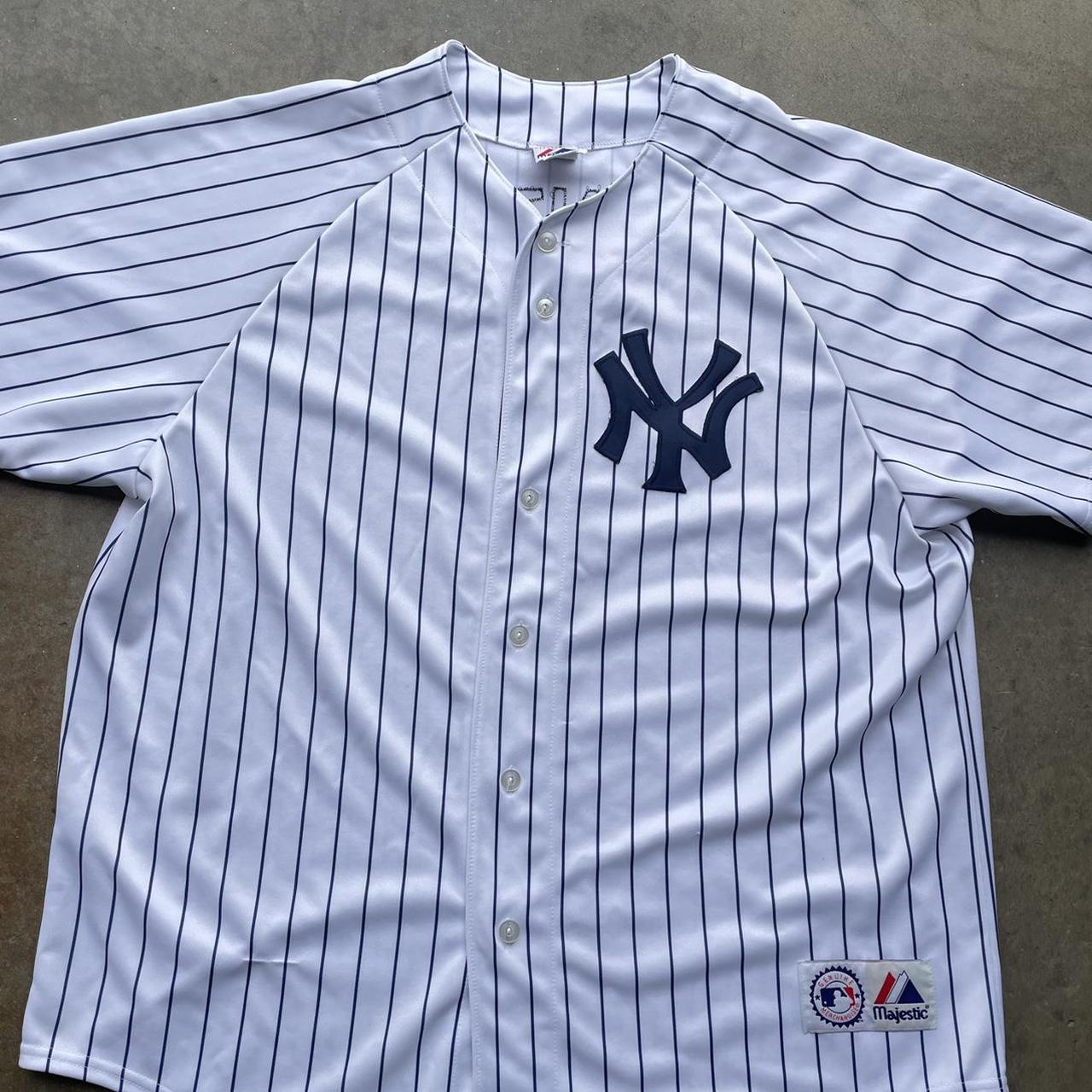 VINTAGE NEW YORK YANKEES MICKEY MANTLE JERSEY SIZE SMALL