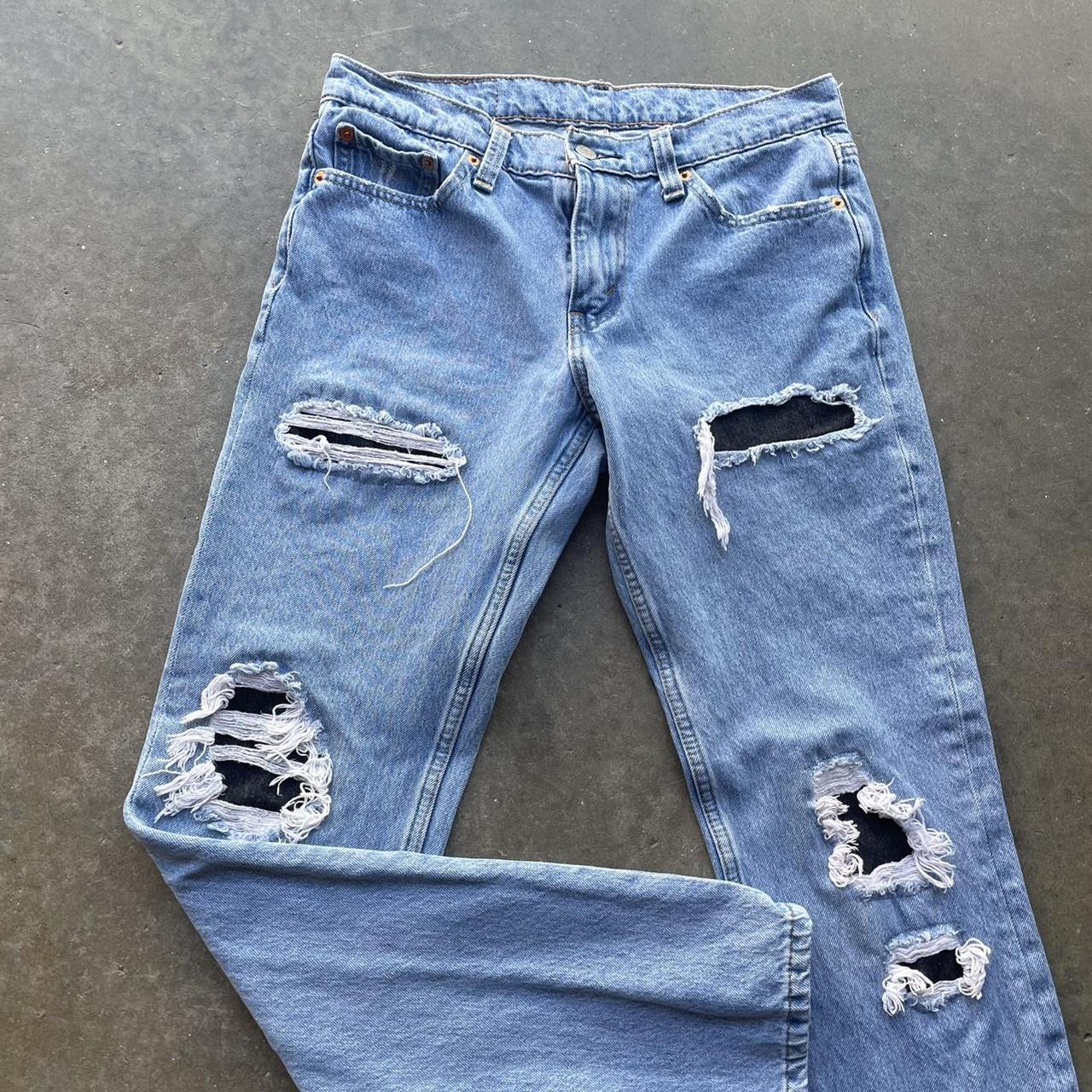 levi's 511 distressed