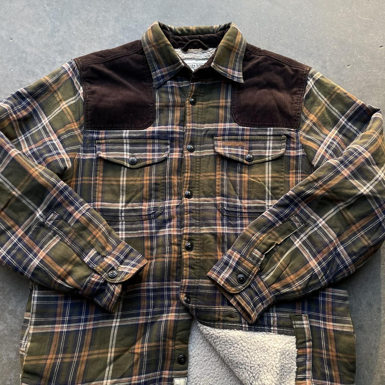 field and stream flannel lined jacket