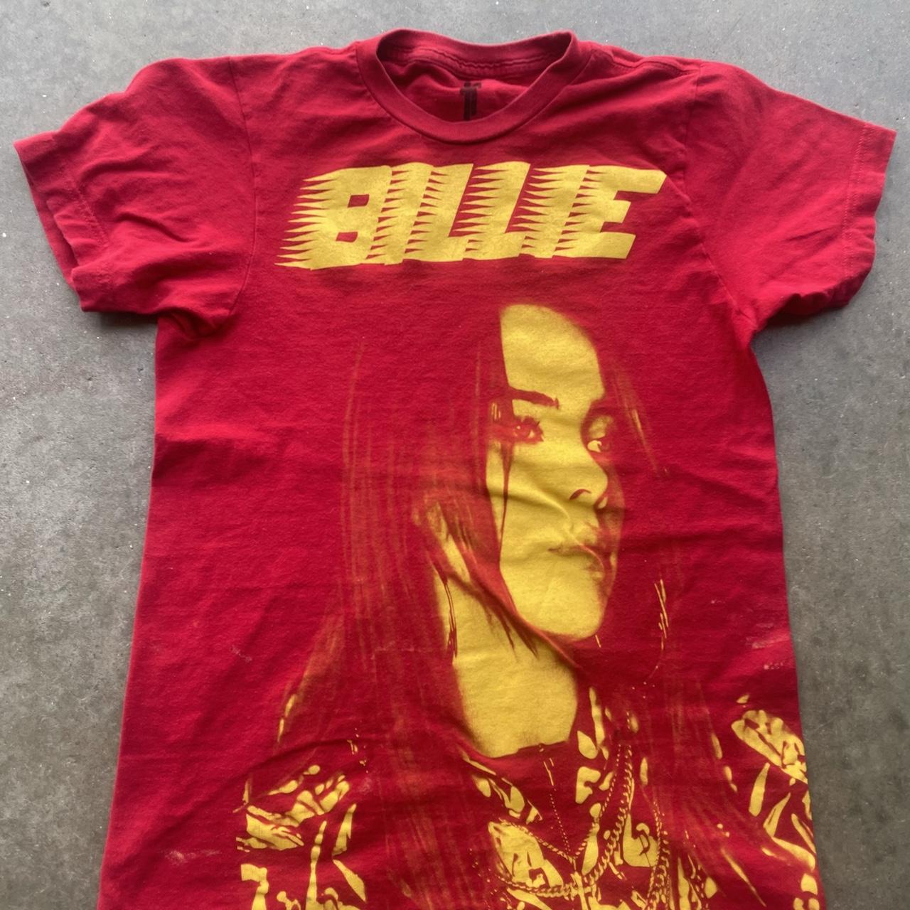 Cut Out Red Tour T-Shirt – Billie Eilish
