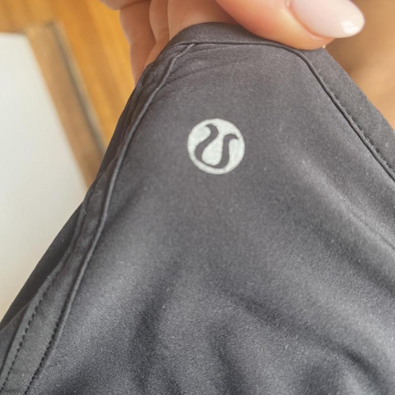 Lululemon workout shorts size 6. Can fit a 26 run a... Depop