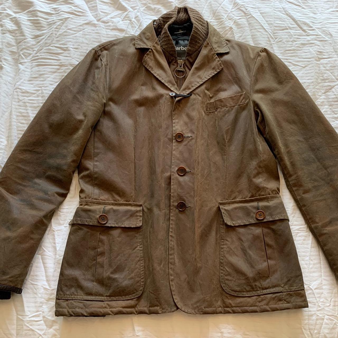 Extremely rare Barbour Lumley waxed jacket. Never - Depop
