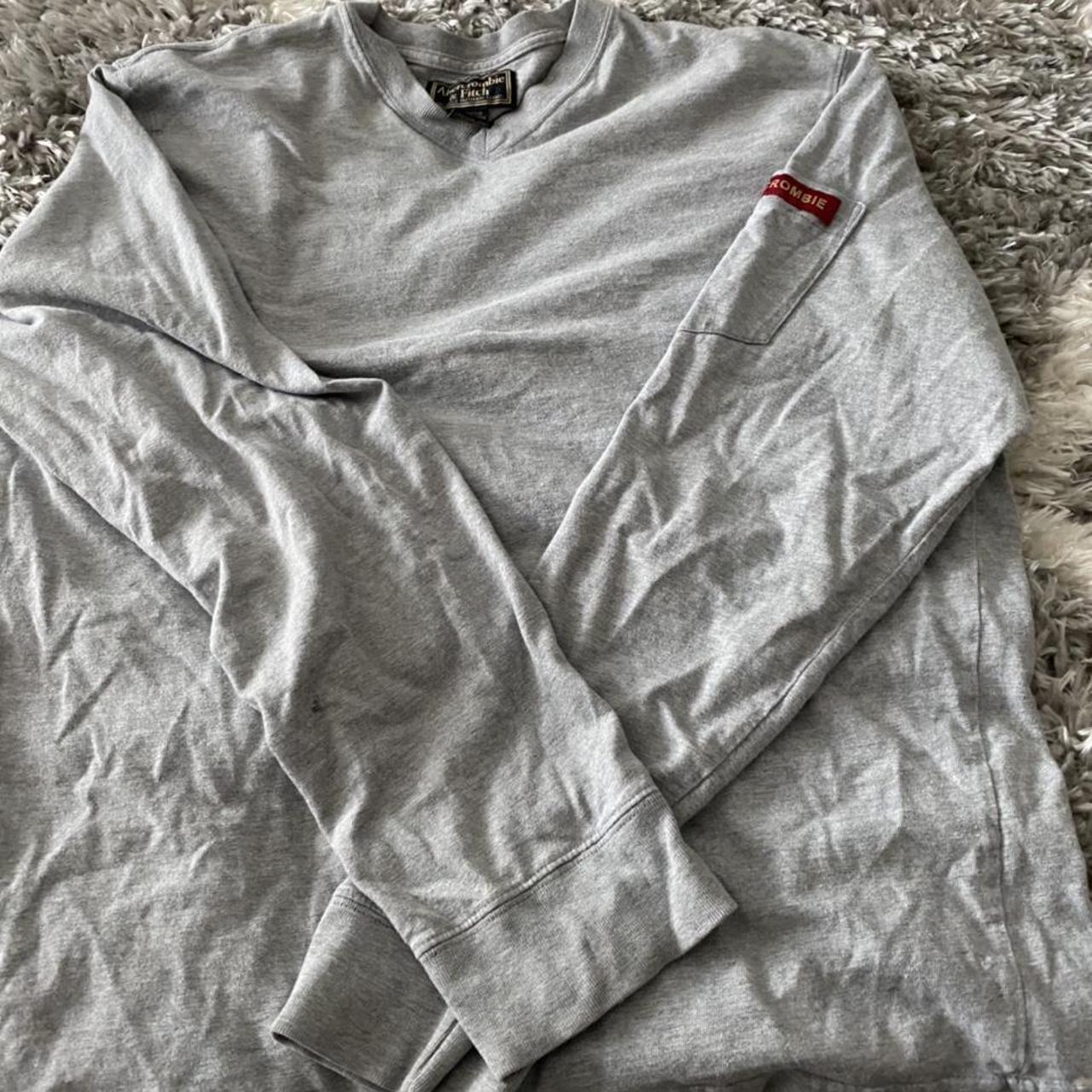 ABERCROMBIE & FITCH VINTAGE SWEATSHIRT SMALL BUT... - Depop