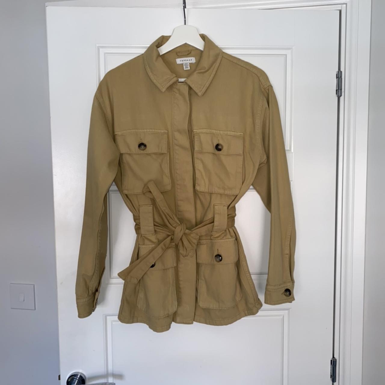 Shirt Topshop Cargo Jacket Cotton Jacket Mens Lightweight Summer