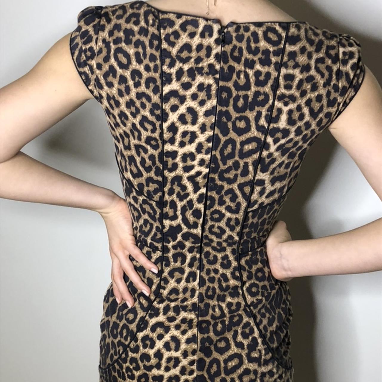 Leopard dress outlet warehouse