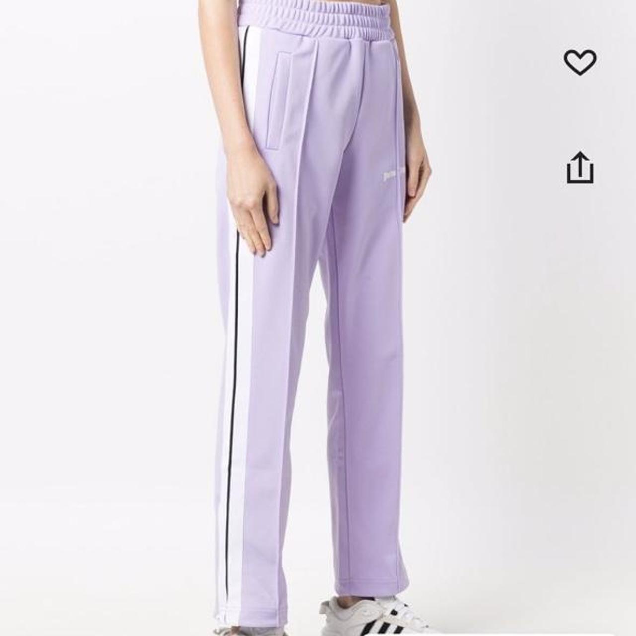 Palm Angels Women's Purple Trousers (2)