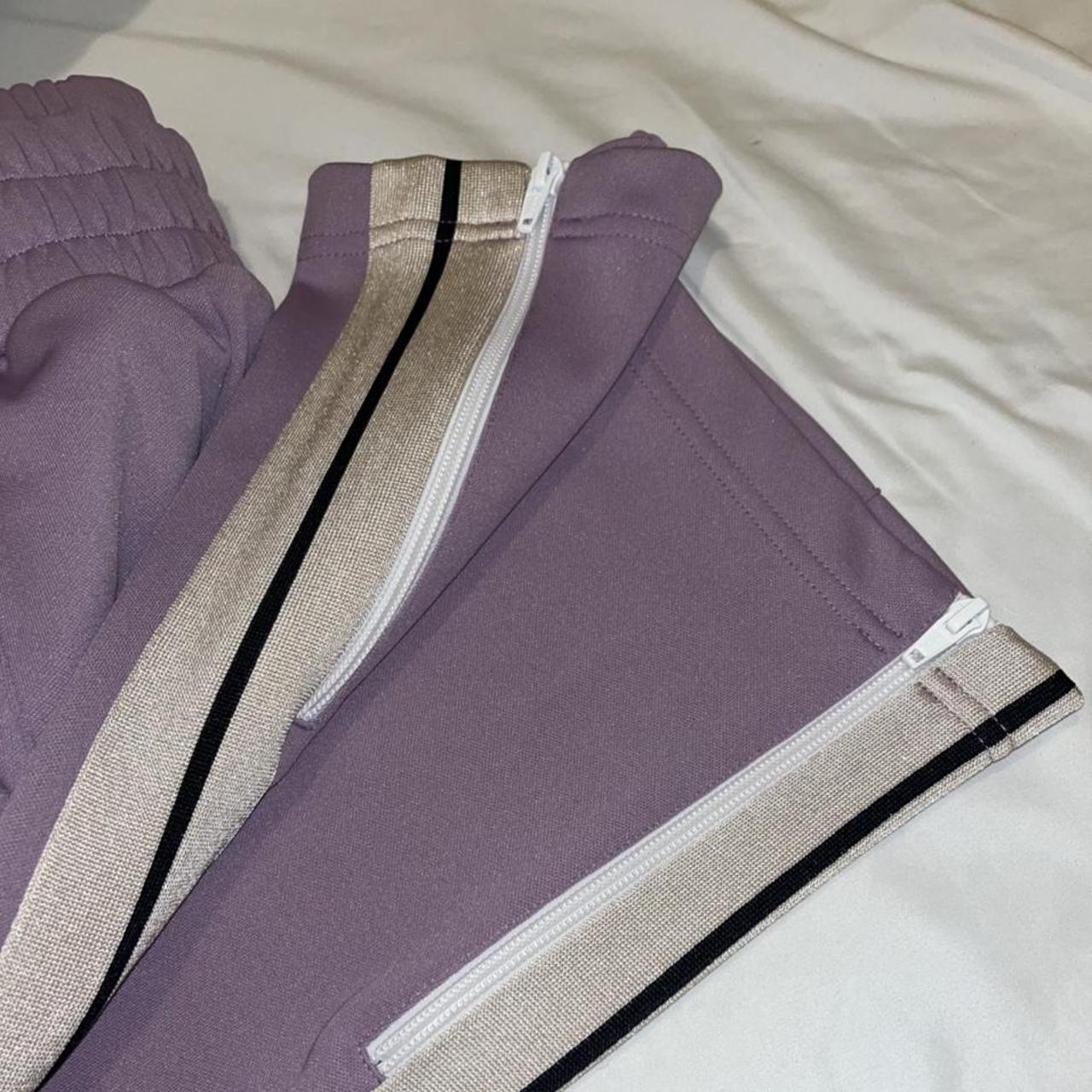 Palm Angels Women's Purple Trousers (3)