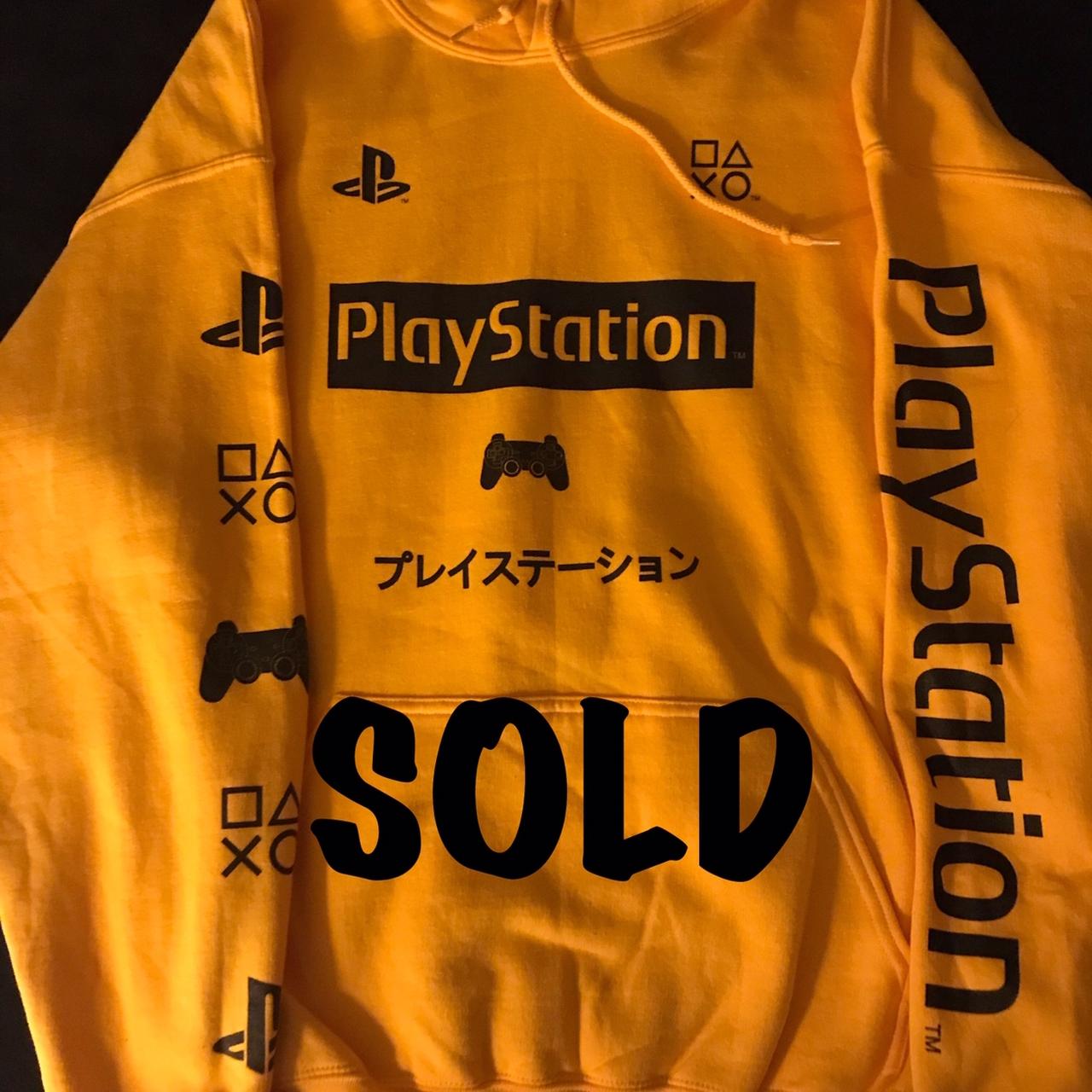 Orange deals playstation hoodie