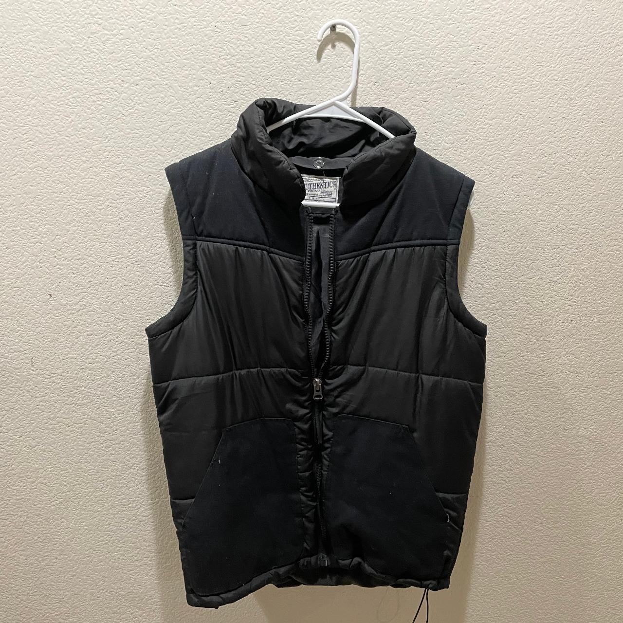 Life Authentic Apparel Men's Black Vest | Depop