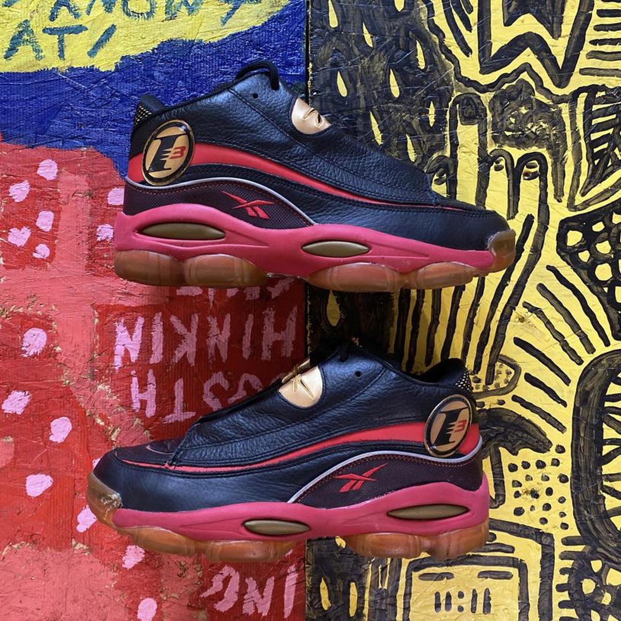 reebok answer 1 black red