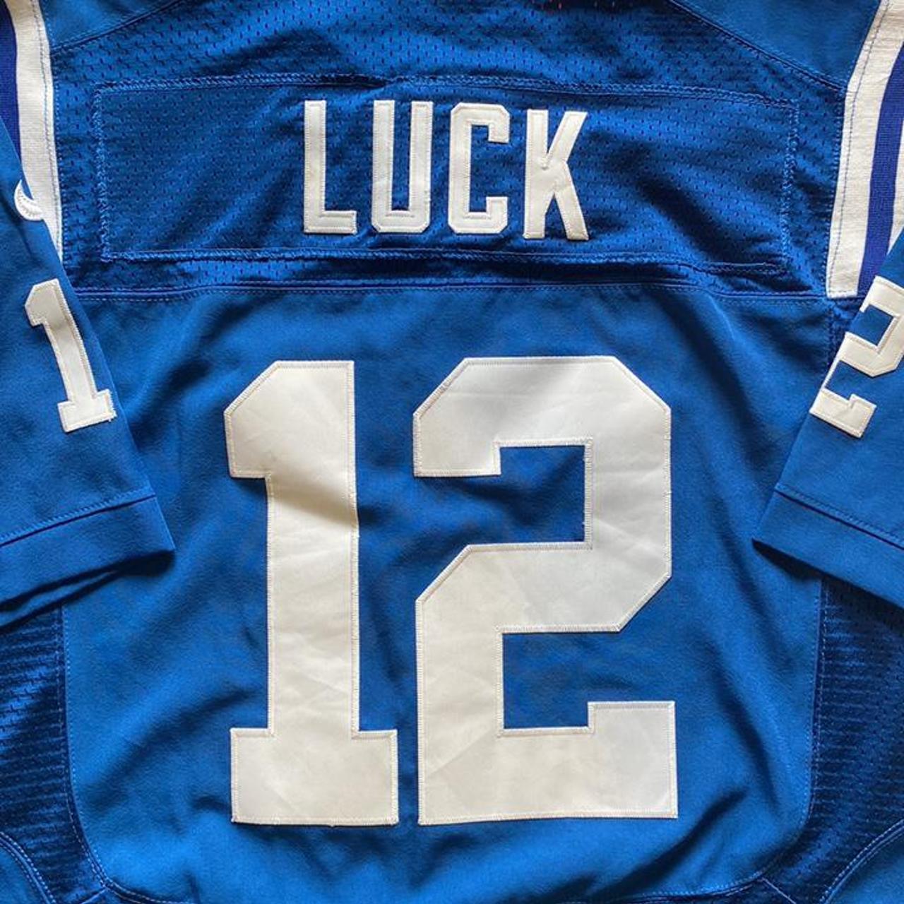 Nike Retired Andrew Luck NFL Colts Jersey #12 Mens - Depop