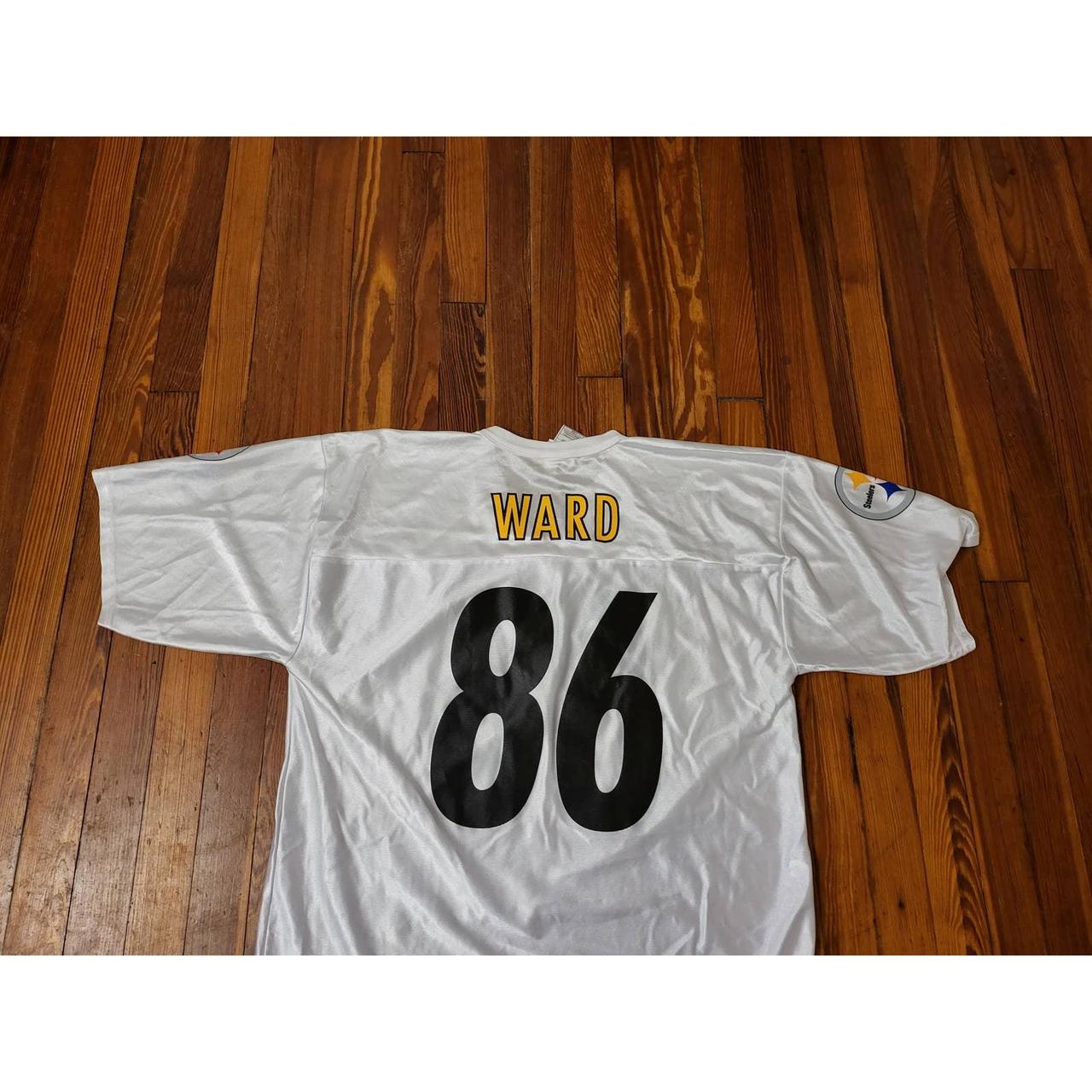 Team Apparel, Shirts, Hines Ward 86 Pittsburgh Steelers Nfl Apparel Mens  Large Jersey